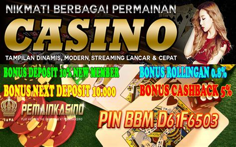agen judi casino terpercaya.